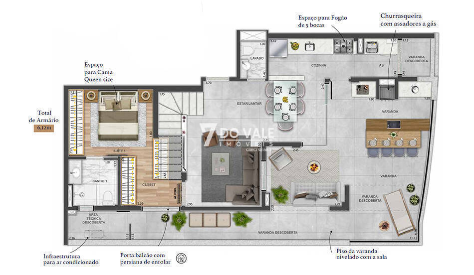 Apartamento, 3 quartos - Foto 8
