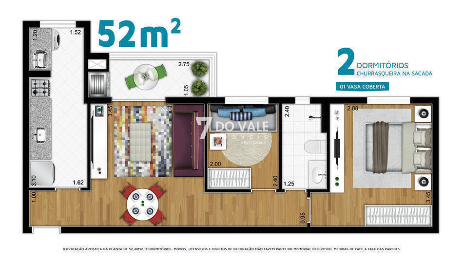 Apartamento, 2 quartos - Foto 19