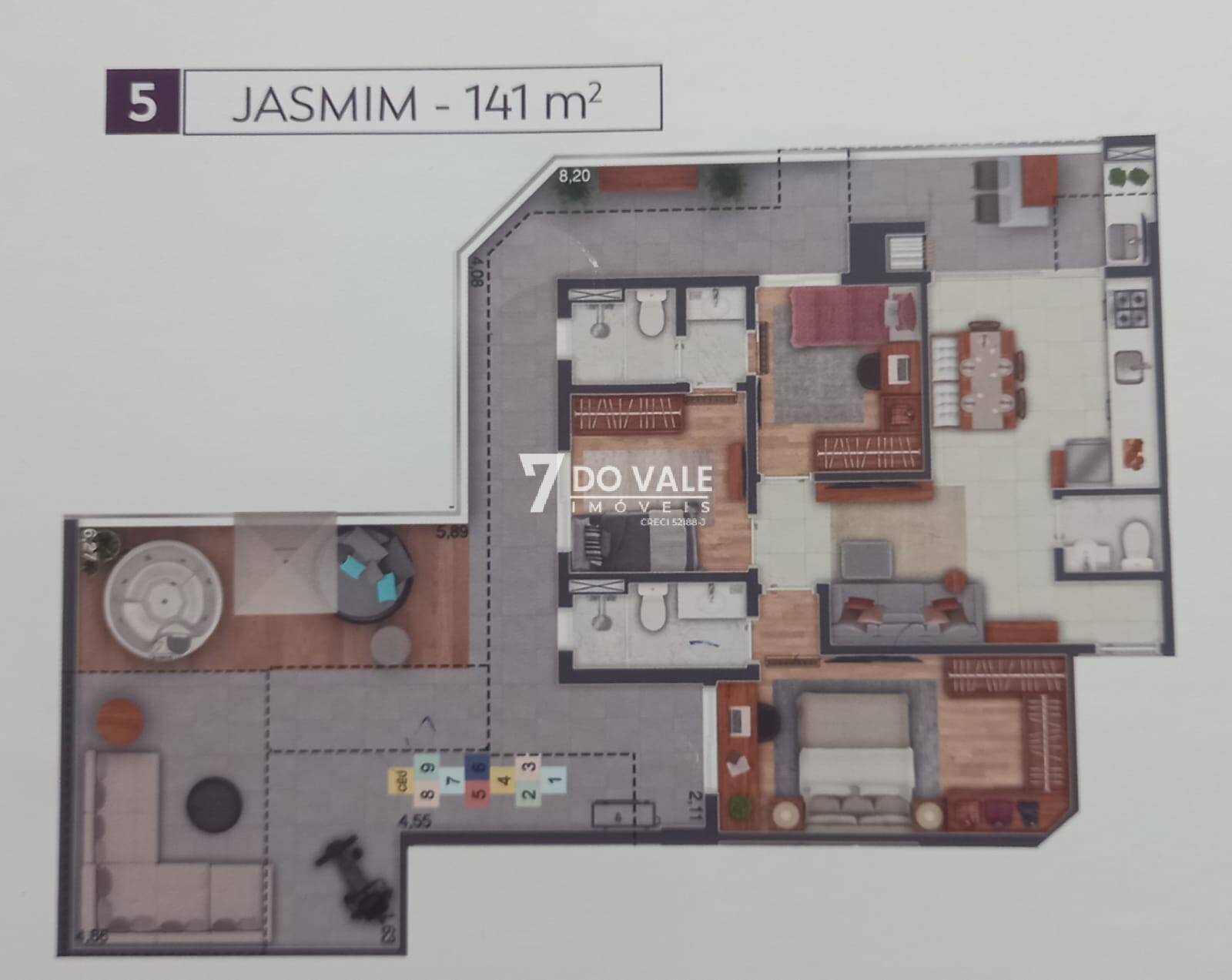 Apartamento, 3 quartos, 143 m² - Foto 35